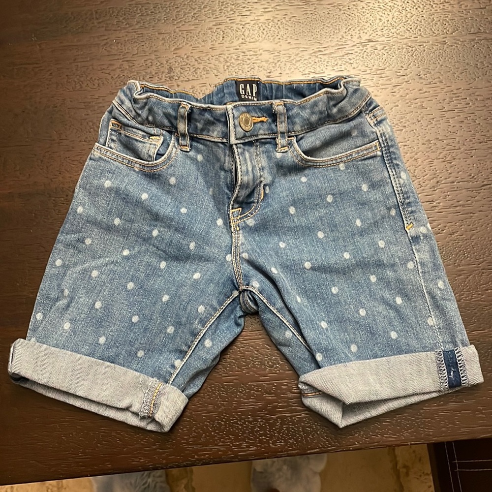 Jean shorts, size 7 with adjustable waist